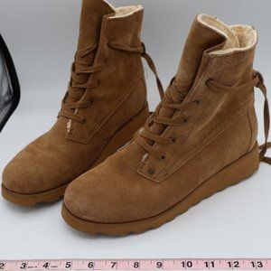 BEARPAW Women's Krista Hickory Size 10 US| Women's Boot Classic Suede